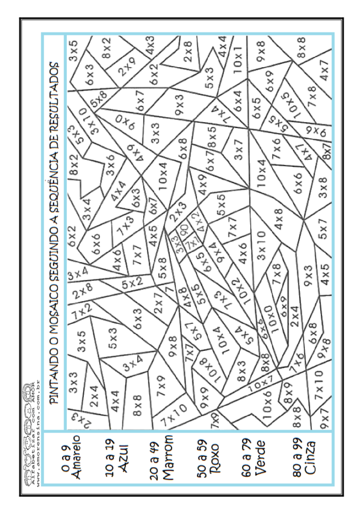 Exercícios de Matemática 4 ano - Mosaico Matemático